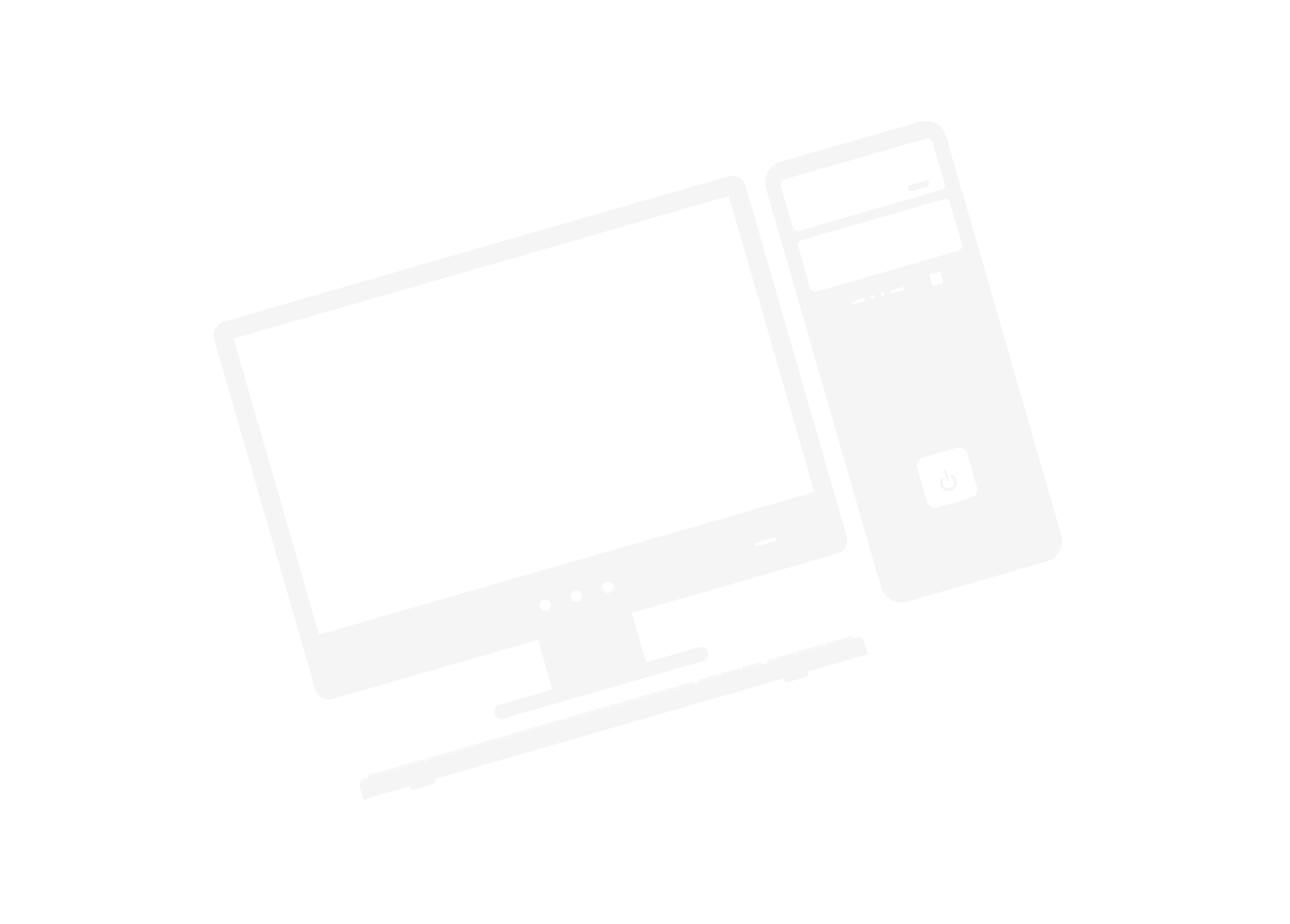 Computer With Cpu Icon