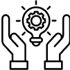 Bulb In Hand Icon