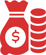 Coins Boxes Icon