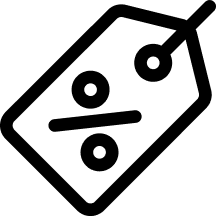 Discount Label Icon