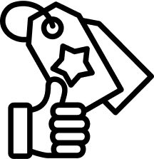 Like Tag Brand Loyalty Icon