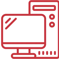 Monitor With Cpu Icon