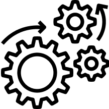 Setting With Arrows Icon