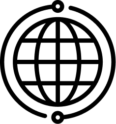 Technology Globe Icon